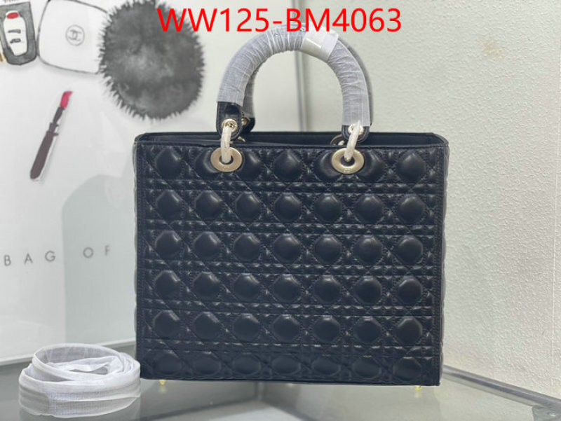 Dior Bags(4A)-Lady- ID: BM4063 $: 125USD,