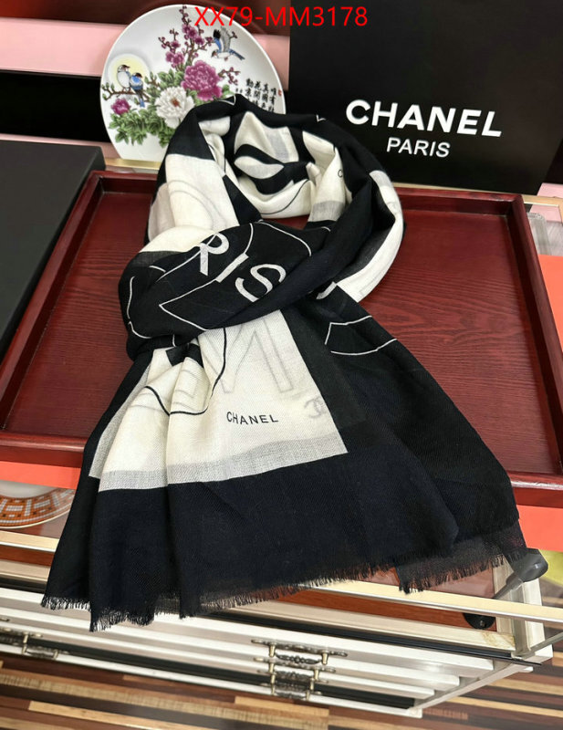 Scarf-Chanel best luxury replica ID: MM3178 $: 79USD