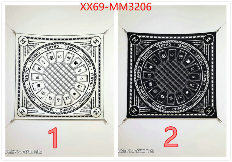 Scarf-Chanel aaaaa quality replica ID: MM3206 $: 69USD