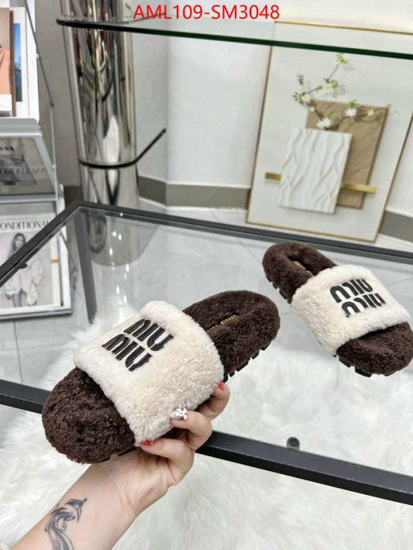 Women Shoes-Miu Miu high quality 1:1 replica ID: SM3048 $: 109USD