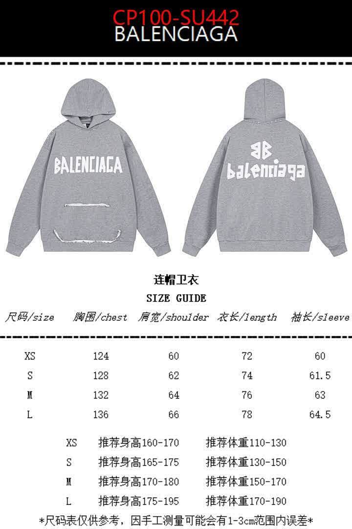 Clothing-Balenciaga ID: SU442 $: 100USD