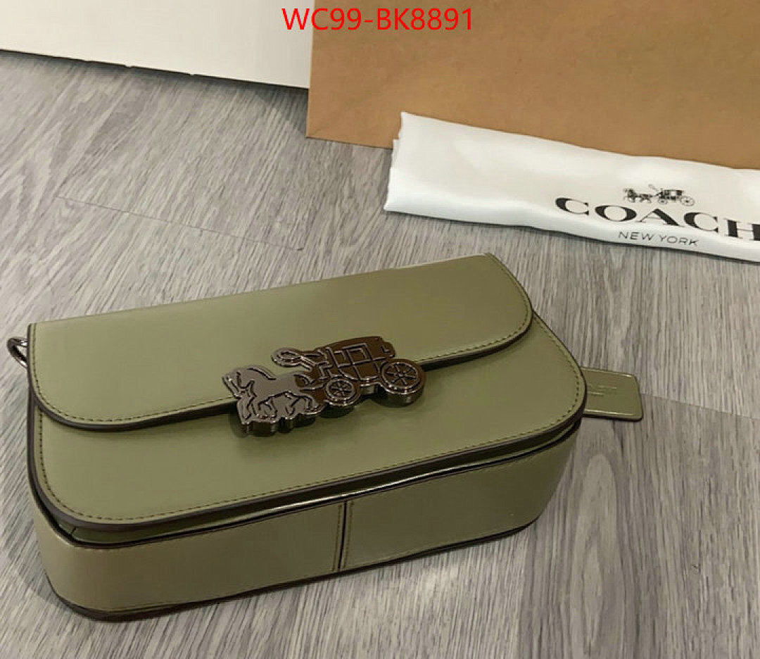 Coach Bags(4A)-Crossbody- ID: BK8891 $: 99USD,