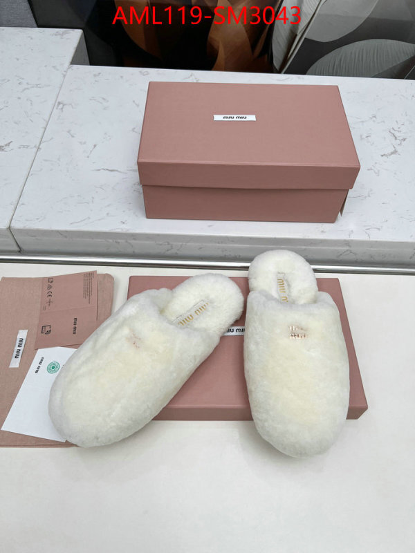 Women Shoes-Miu Miu what 1:1 replica ID: SM3043 $: 119USD