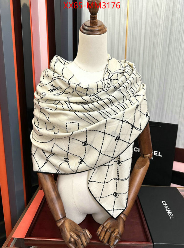 Scarf-Chanel aaaaa quality replica ID: MM3176 $: 85USD
