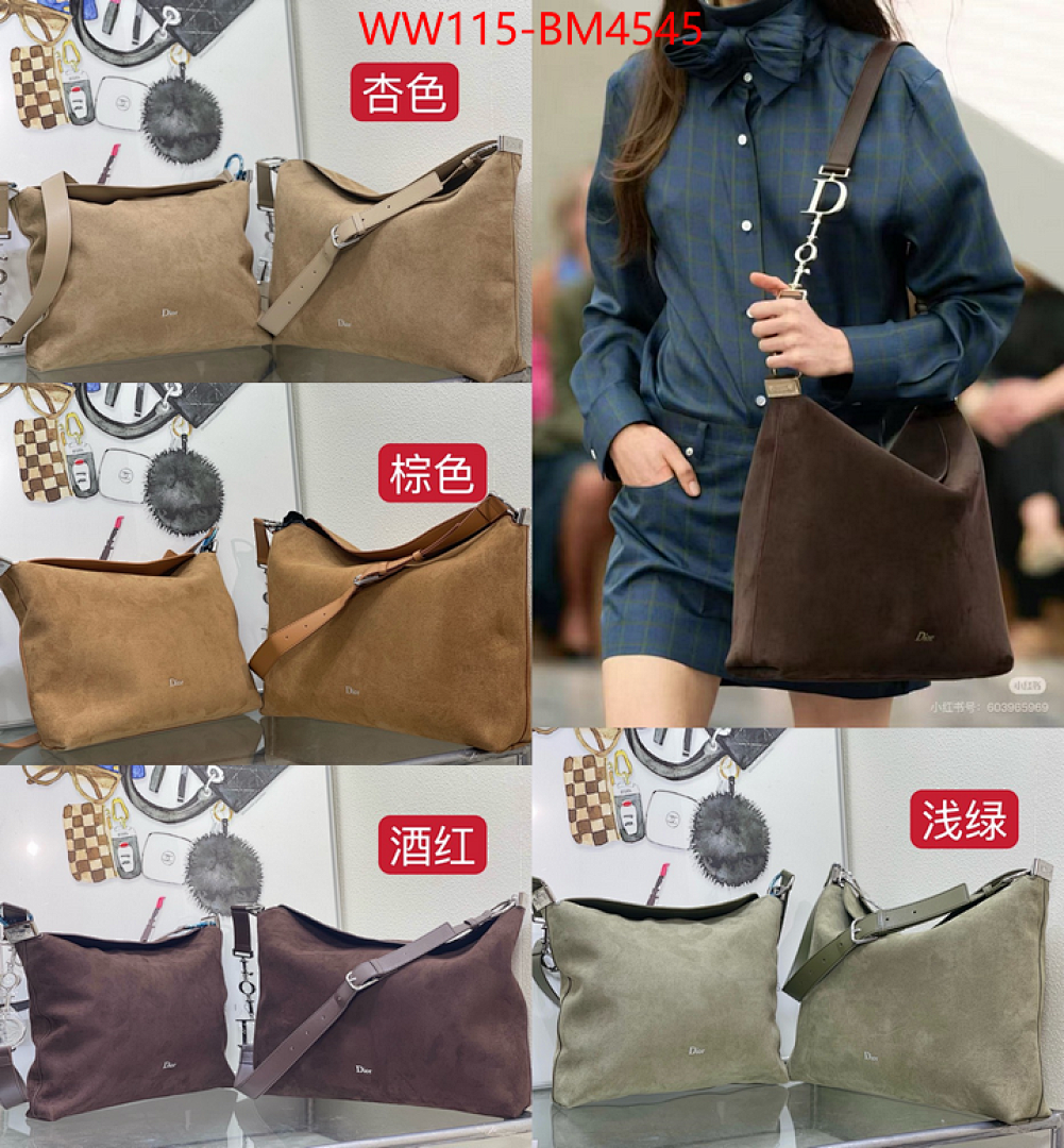 Dior Bags(4A)-Crossbody- ID: BM4545 $: 115USD,