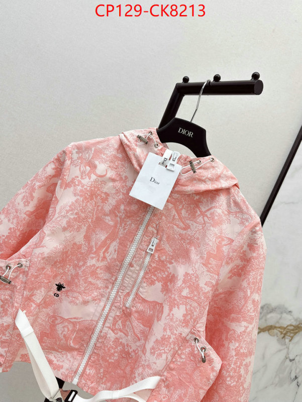 Clothing-Dior best knockoff ID: CK8213 $: 129USD