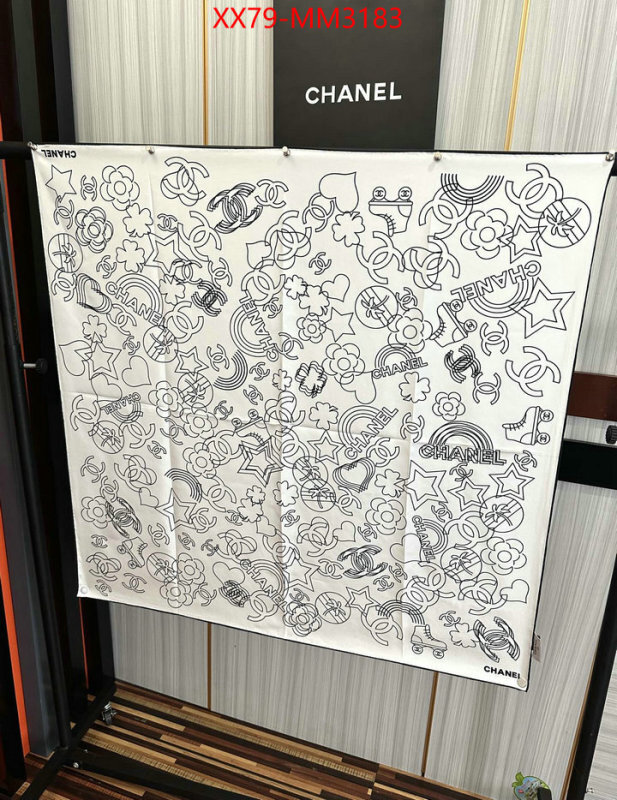 Scarf-Chanel luxury shop ID: MM3183 $: 79USD