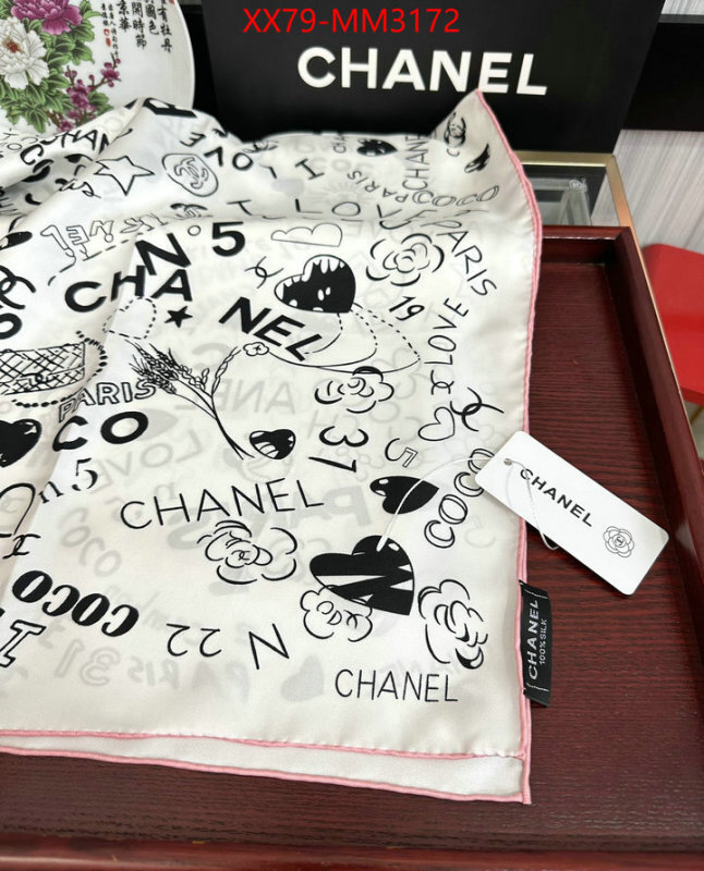 Scarf-Chanel buy high quality cheap hot replica ID: MM3172 $: 79USD