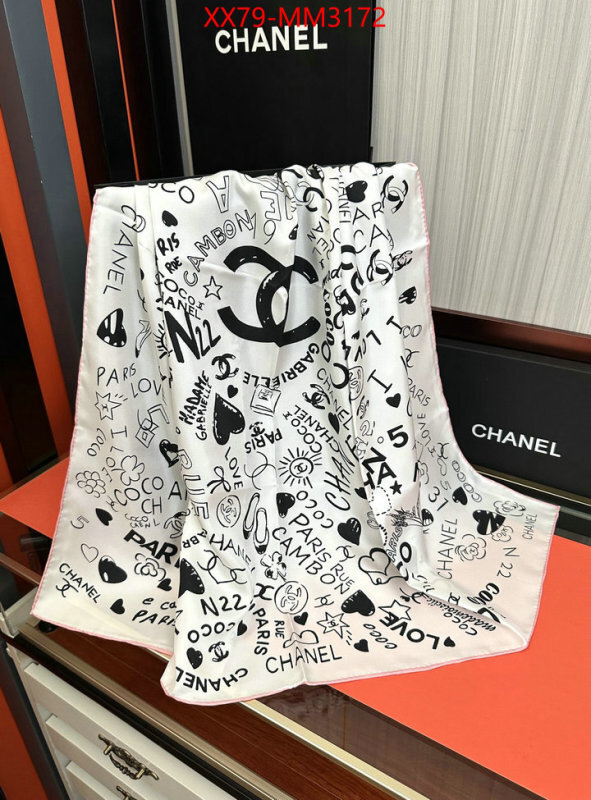 Scarf-Chanel buy high quality cheap hot replica ID: MM3172 $: 79USD