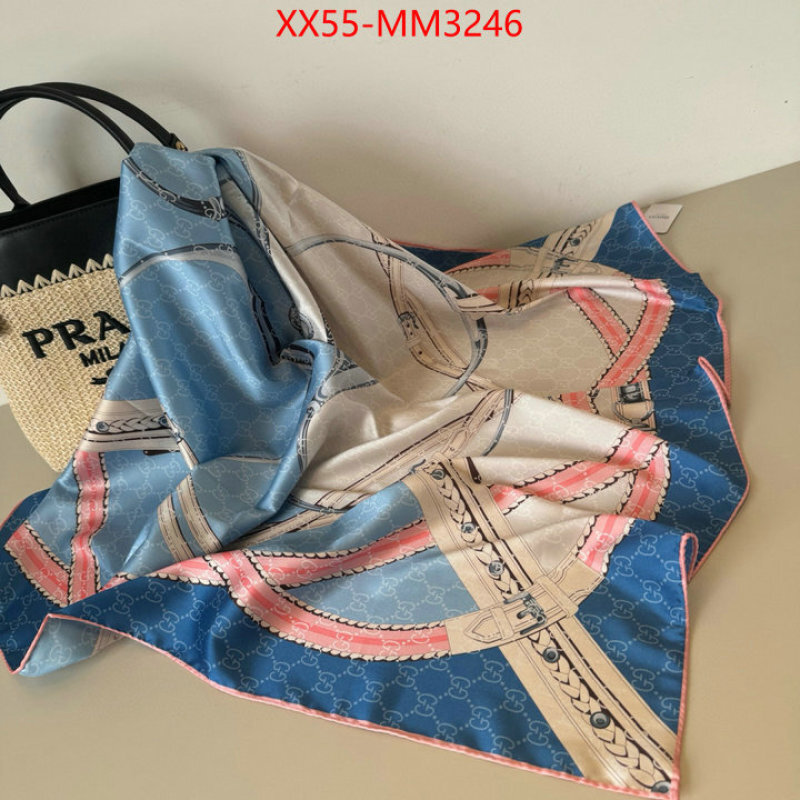 Scarf-Gucci outlet 1:1 replica ID: MM3246 $: 55USD
