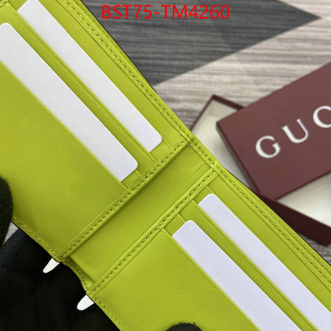 Gucci Bags(TOP)-Wallet- ID: TM4260 $: 75USD,