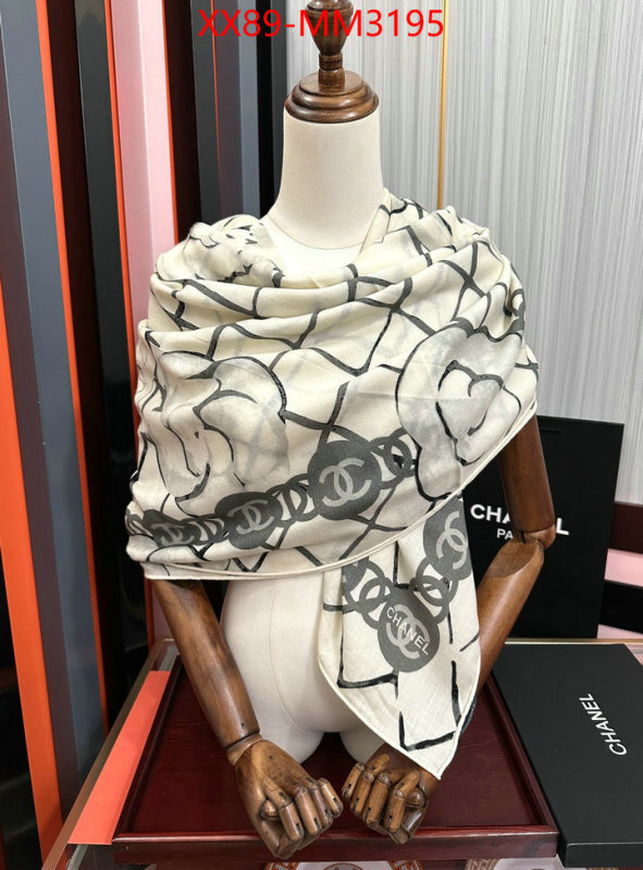 Scarf-Chanel buy 1:1 ID: MM3195 $: 89USD