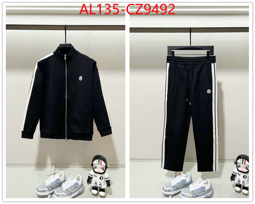 Clothing Set-Moncler ID: CZ9492 $: 135USD