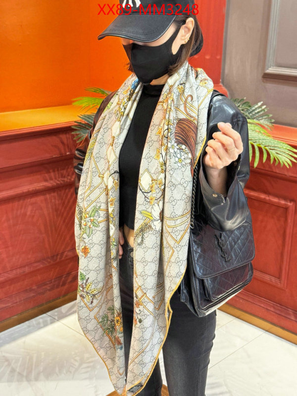 Scarf-Gucci the best quality replica ID: MM3248 $: 89USD