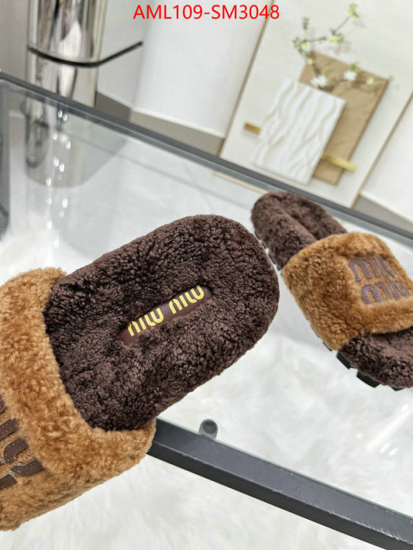 Women Shoes-Miu Miu high quality 1:1 replica ID: SM3048 $: 109USD