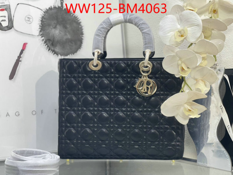 Dior Bags(4A)-Lady- ID: BM4063 $: 125USD,