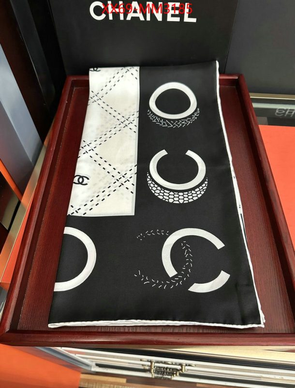 Scarf-Chanel fake high quality ID: MM3185 $: 69USD