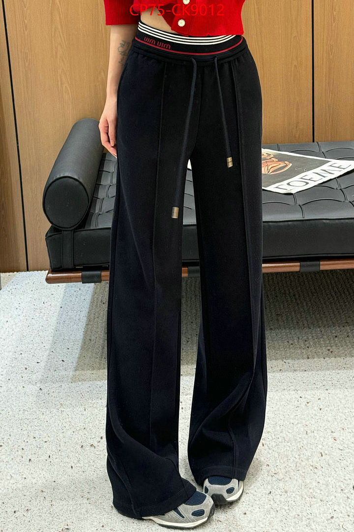 Clothing-MIU MIU ID: CK9012 $: 75USD