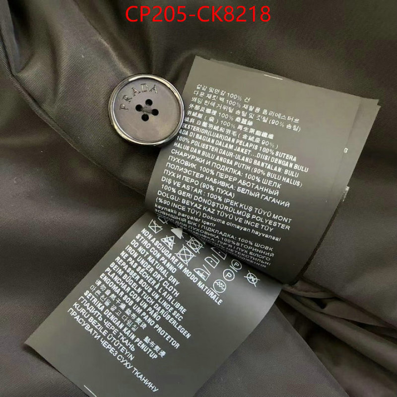 Down jacket Women-Prada luxury cheap replica ID: CK8218 $: 205USD