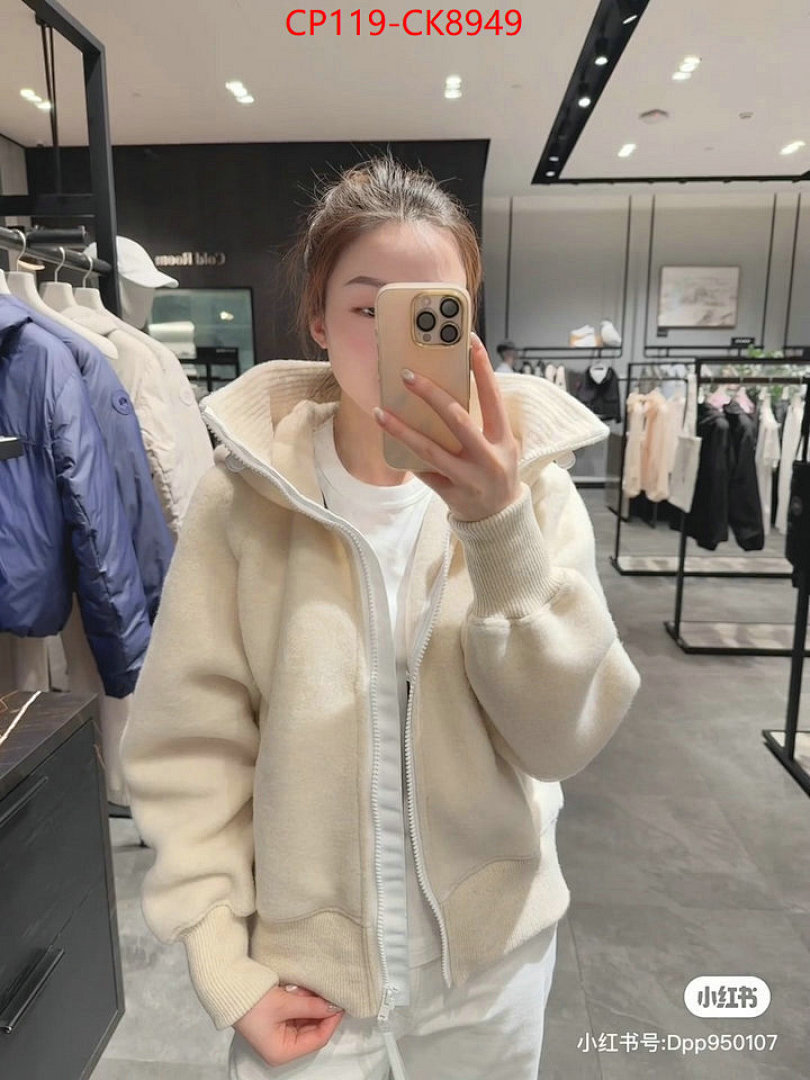 Clothing-Canada Goose ID: CK8949 $: 119USD
