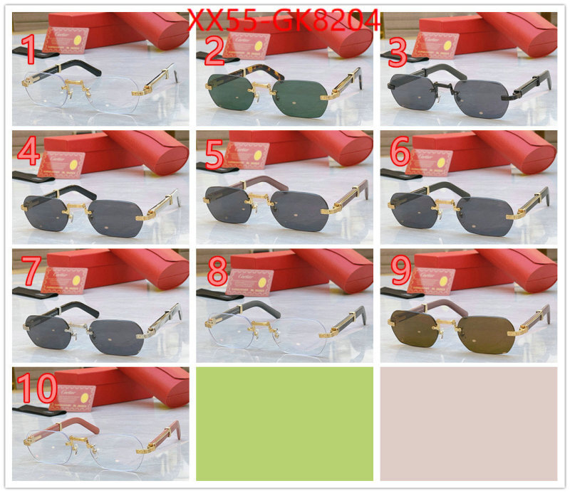 Glasses-Cartier found replica ID: GK8204 $: 55USD