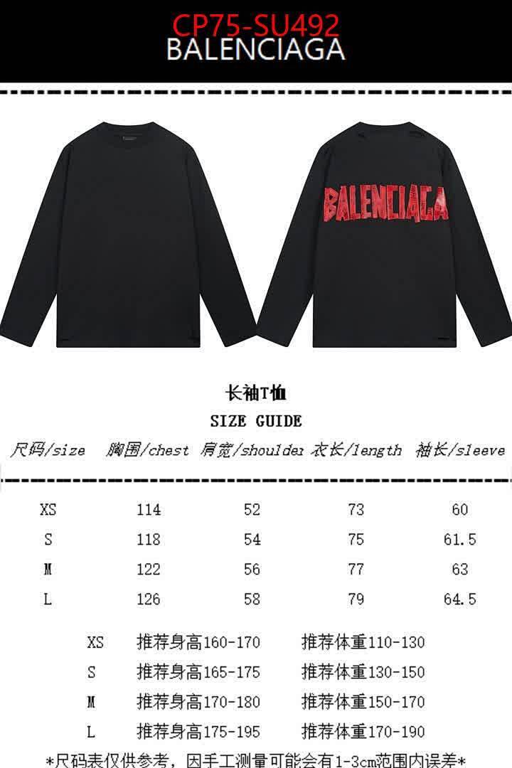 Clothing-Balenciaga ID: SU492 $: 75USD
