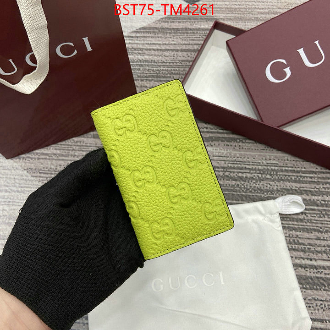 Gucci Bags(TOP)-Wallet- ID: TM4261 $: 75USD,