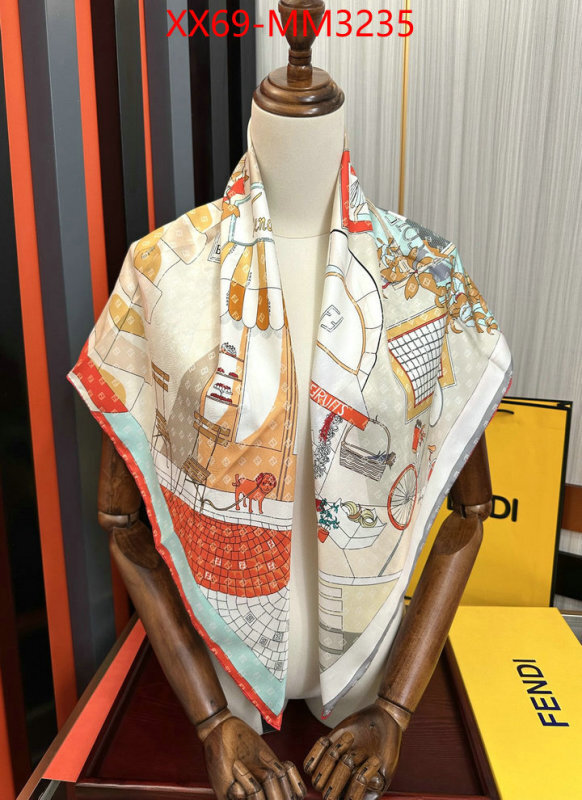 Scarf-Fendi replica aaaaa+ designer ID: MM3235 $: 69USD