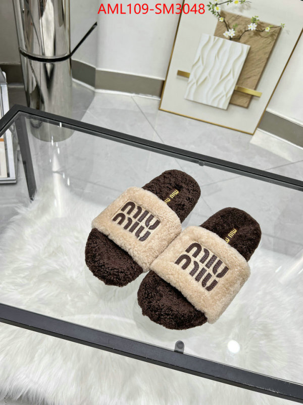 Women Shoes-Miu Miu high quality 1:1 replica ID: SM3048 $: 109USD