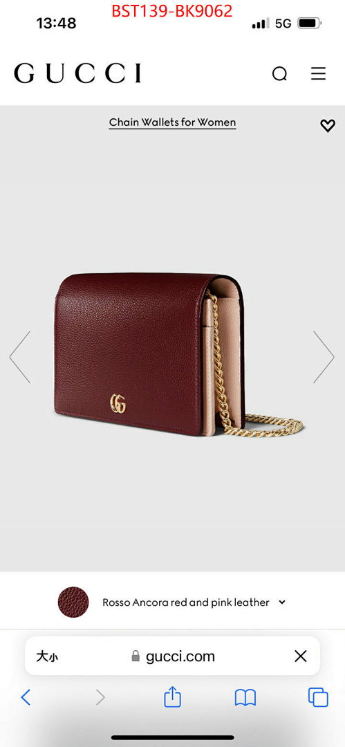 Gucci Bags(TOP)-Crossbody- ID: BK9062 $: 139USD,