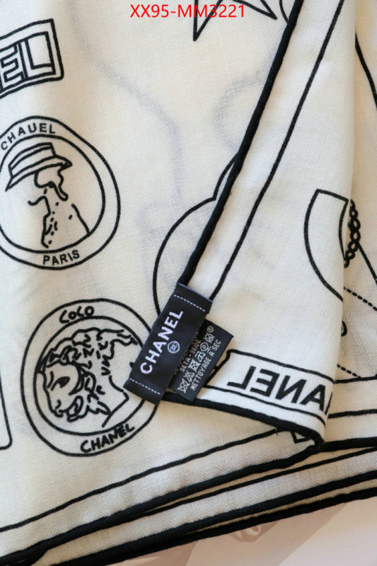 Scarf-Chanel high quality designer replica ID: MM3221 $: 95USD