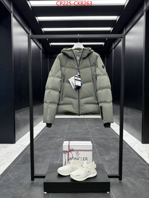 Down jacket Men-Moncler aaaaa replica designer ID: CK8263 $: 225USD