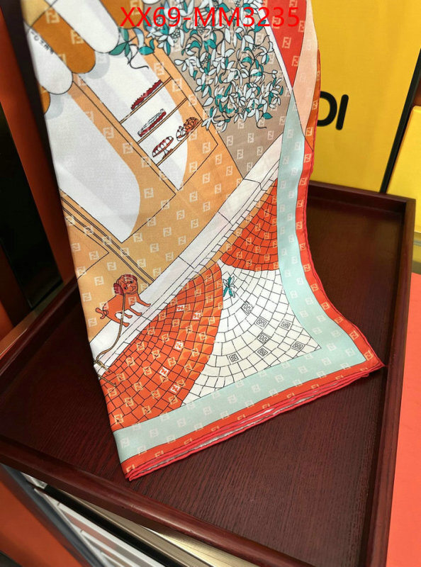 Scarf-Fendi replica aaaaa+ designer ID: MM3235 $: 69USD