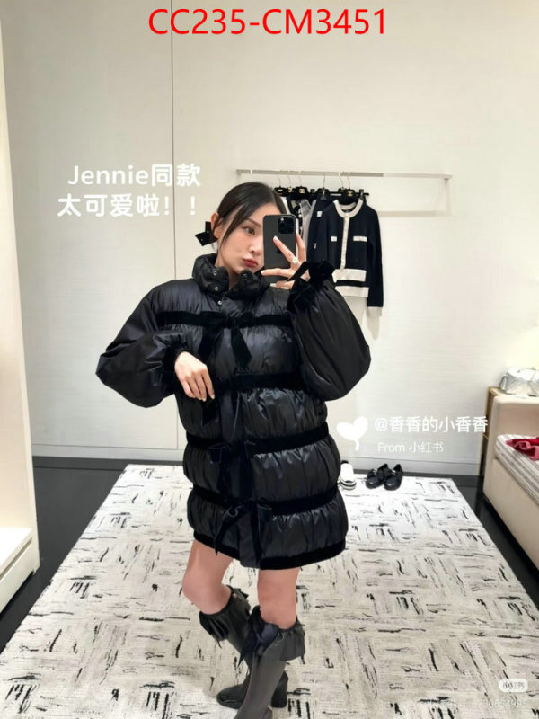 Down jacket Women-Chanel 7 star replica ID: CM3451 $: 235USD