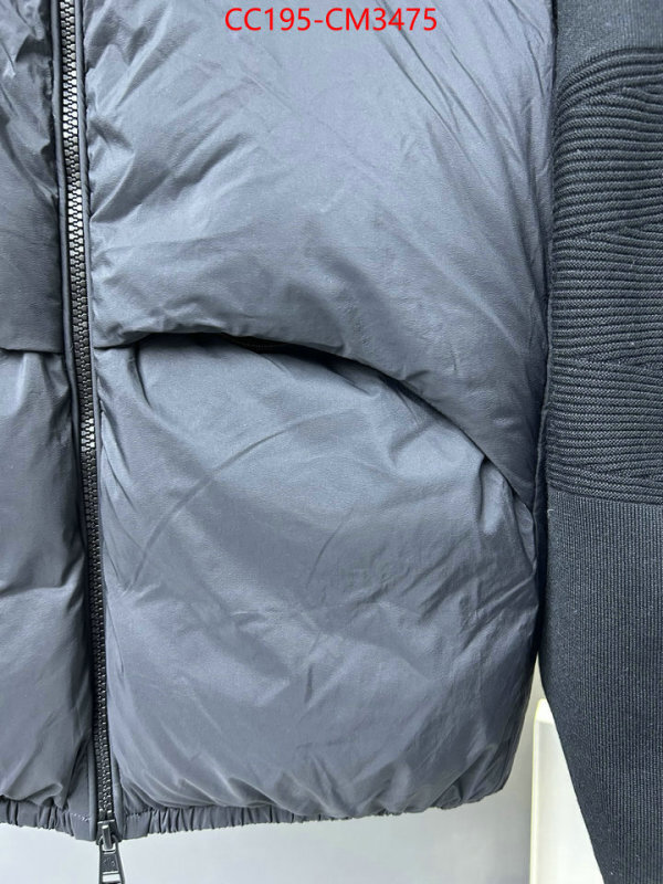 Down jacket Men-Moncler where to buy replicas ID: CM3475 $: 195USD