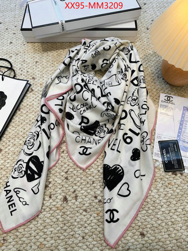 Scarf-Chanel aaaaa replica designer ID: MM3209 $: 95USD