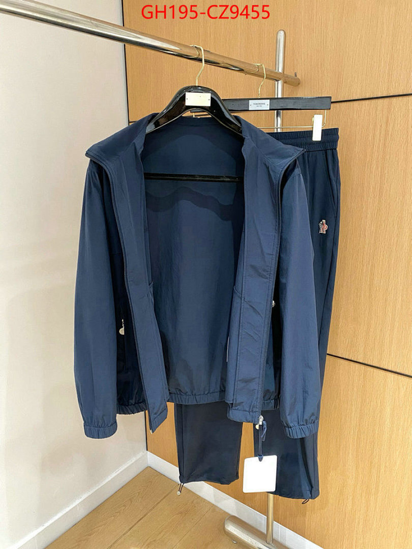 Clothing Set-Moncler ID: CZ9455 $: 195USD