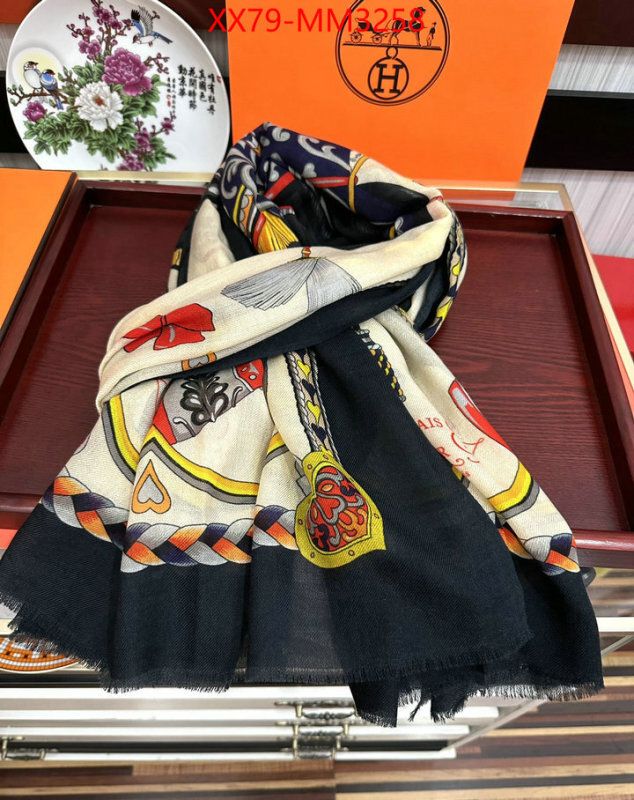 Scarf-Hermes buy cheap replica ID: MM3258 $: 79USD