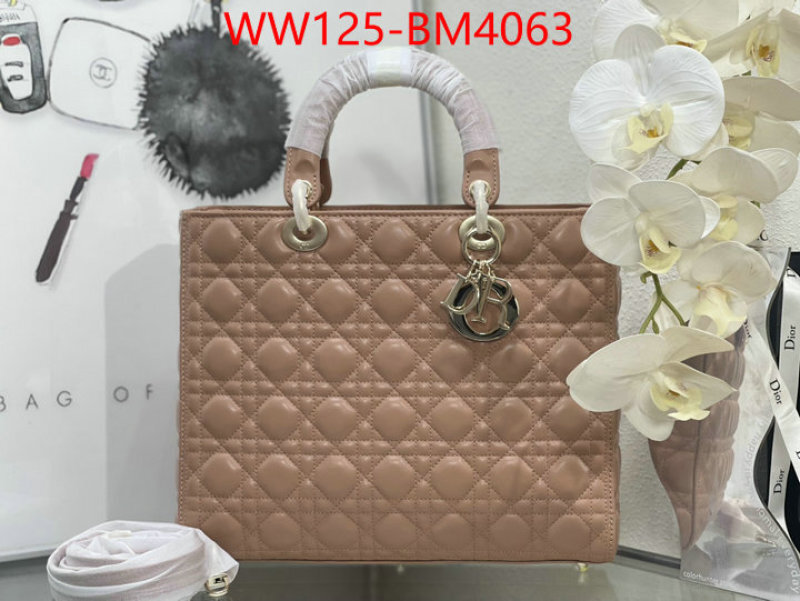 Dior Bags(4A)-Lady- ID: BM4063 $: 125USD,