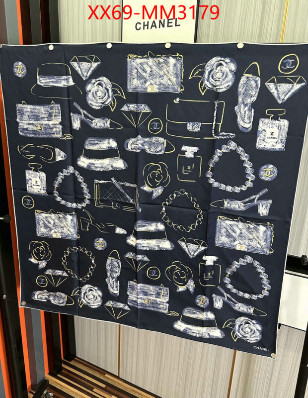 Scarf-Chanel only sell high-quality ID: MM3179 $: 69USD