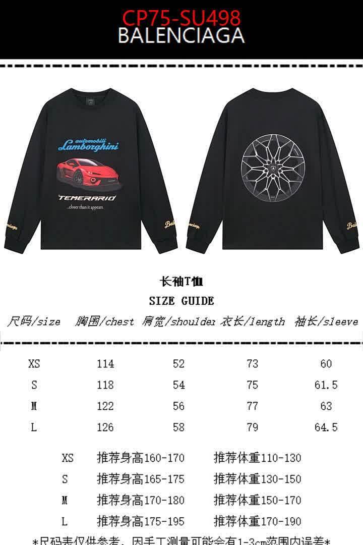 Clothing-Balenciaga ID: SU498 $: 75USD