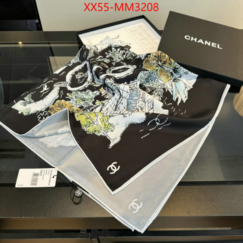 Scarf-Chanel buy 1:1 ID: MM3208 $: 55USD