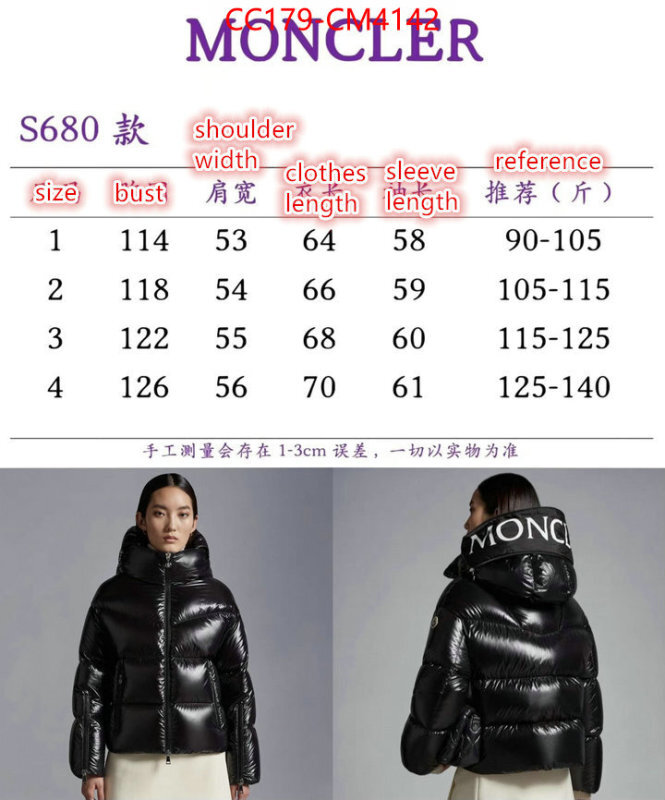 Down jacket Women-Moncler ID: CM4142 $: 179USD