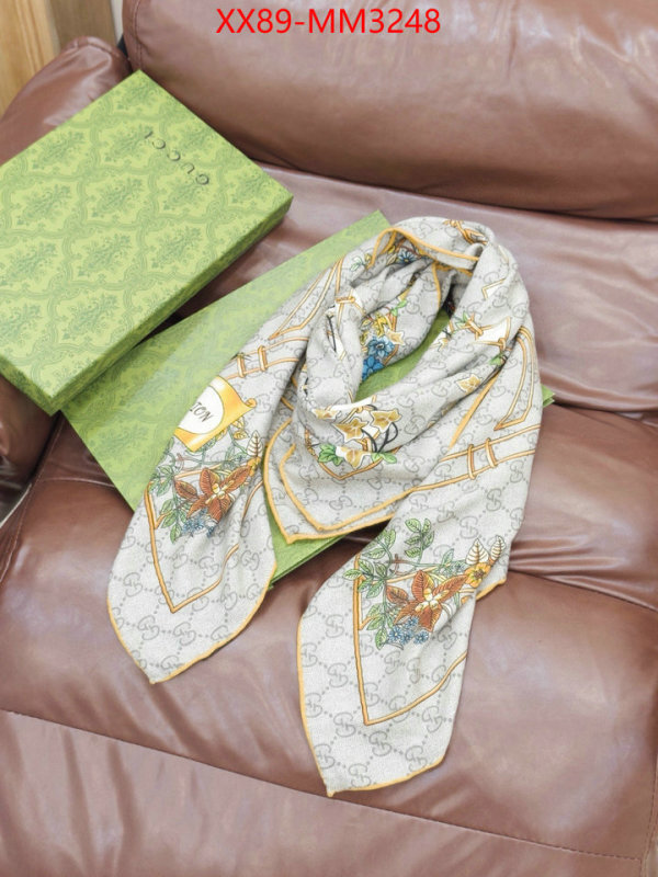 Scarf-Gucci the best quality replica ID: MM3248 $: 89USD