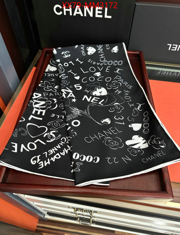 Scarf-Chanel buy high quality cheap hot replica ID: MM3172 $: 79USD