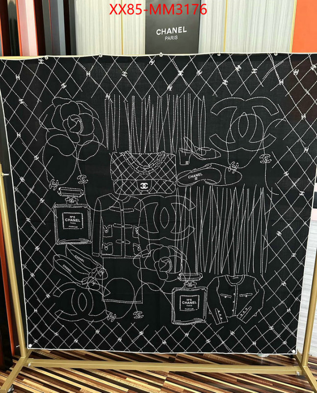 Scarf-Chanel aaaaa quality replica ID: MM3176 $: 85USD