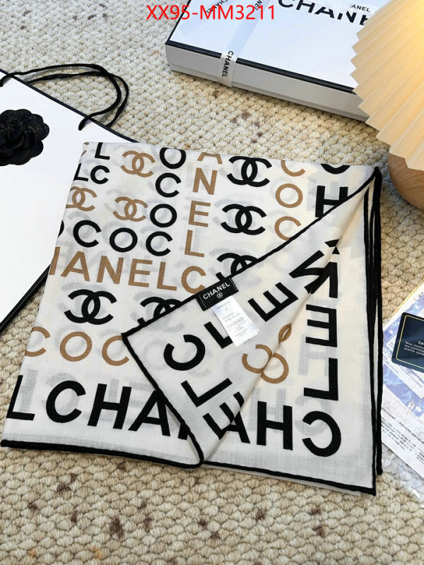 Scarf-Chanel cheap wholesale ID: MM3211 $: 95USD