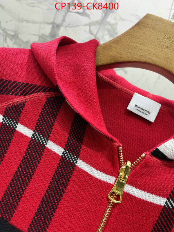 Clothing-Burberry ID: CK8400 $: 139USD