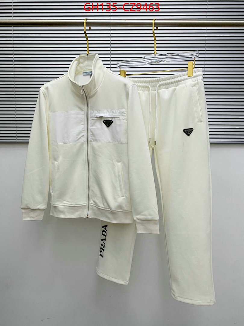 Clothing Set-Prada ID: CZ9463 $: 135USD