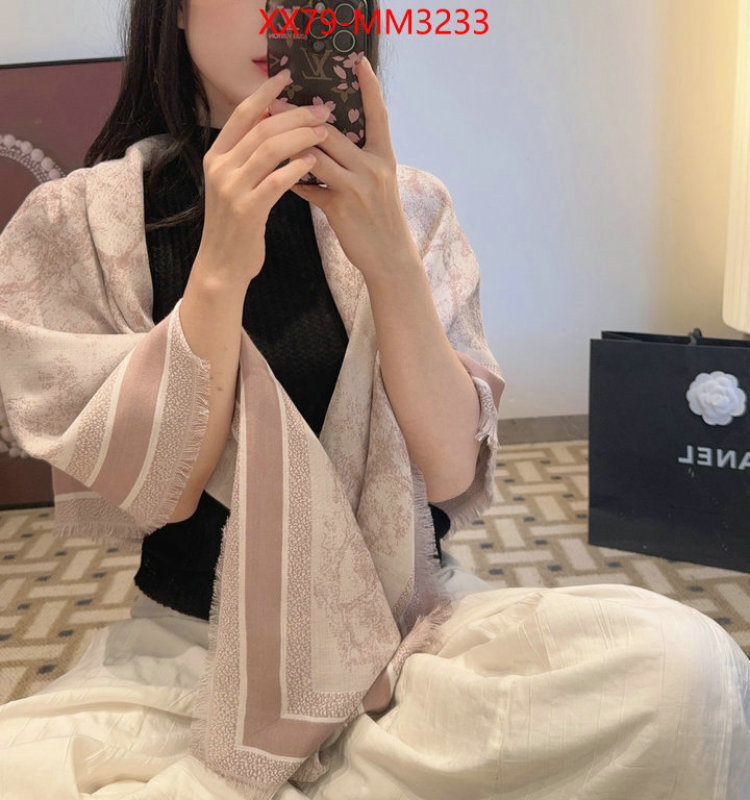Scarf-Dior fashion replica ID: MM3233 $: 79USD